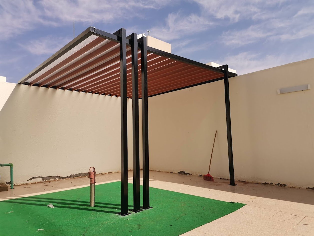 برجولات خشب مودرن