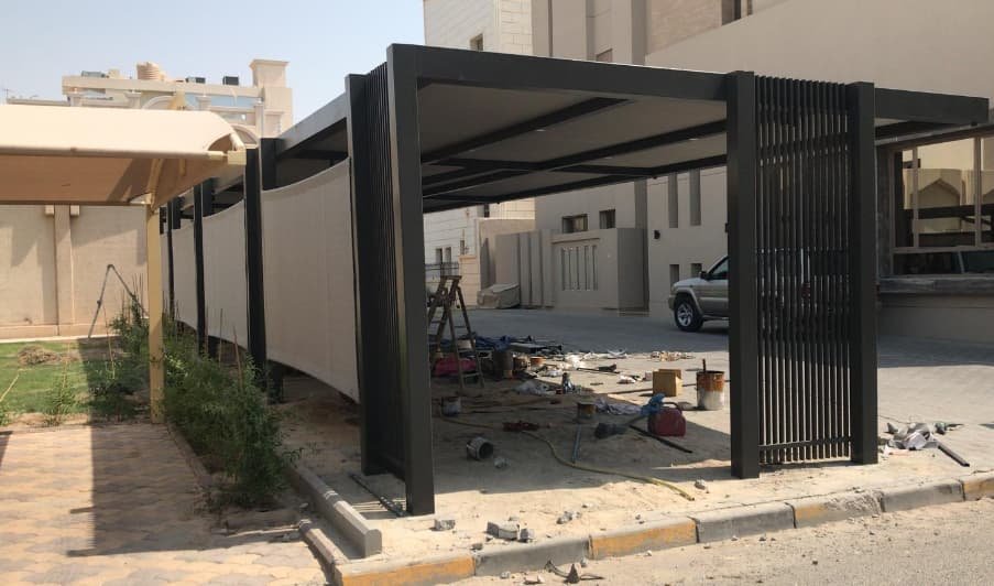 مظلات سيارات مودرن  الرياض